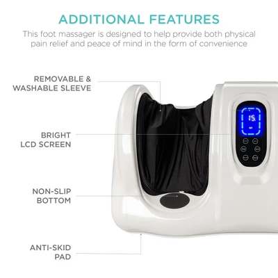 Best Choice Products Therapeutic Kneading & Rolling Shiatsu Foot Massager W/ High Intensity Rollers, Remote - Image 5