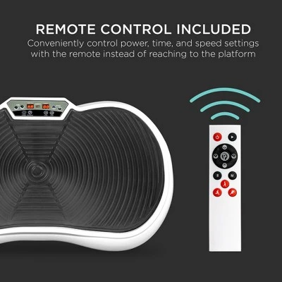 Best Choice Products Vibration Plate Exercise Machine Full Body Fitness Platform W/ Resistance Bands - Image 4