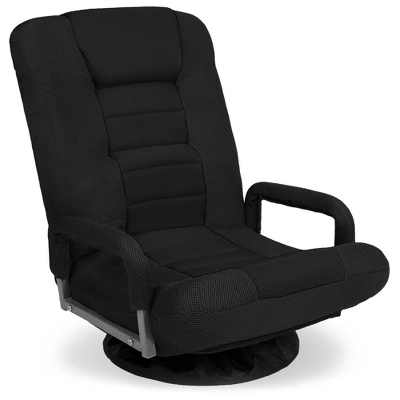 Best Choice Products 360-Degree Swivel Gaming Floor Chair W/ Armrest Handles, Foldable Adjustable Back - Image 15