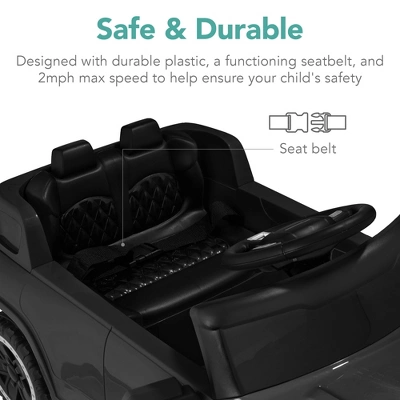 Best Choice Products 6V Kids Ride On Car Truck W/ Parent Control, 3 Speeds, LED Headlights, MP3 Player, Horn - Image 4