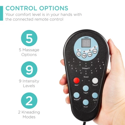 Best Choice Products Faux Leather Electric Massage Recliner Chair W/ Stool Ottoman, Remote Control, 5 Modes - Image 4