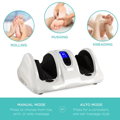 Best Choice Products Therapeutic Kneading & Rolling Shiatsu Foot Massager W/ High Intensity Rollers, Remote - Image 3