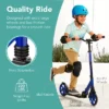 Best Choice Products Kids Height Adjustable Kick Scooter W/ Carrying Strap, Non-Slip Deck, Kickstand