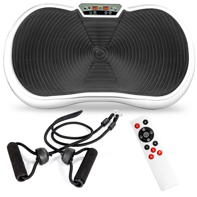 Best Choice Products Vibration Plate Exercise Machine Full Body Fitness Platform W/ Resistance Bands - Image 7
