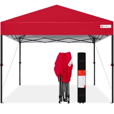 Best Choice Products 10x10ft Easy Setup Pop Up Canopy Instant Portable Tent W/ 1-Button Push, Carry Case - Image 11