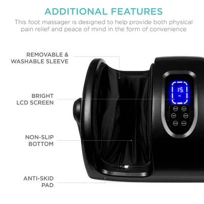 Best Choice Products Foot Massager Machine, Therapeutic Reflexology Massager W/ High-Intensity Rollers - Image 5