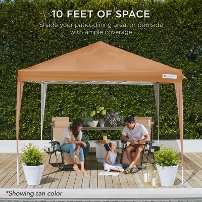 Best Choice Products 10x10ft Pop Up Canopy Outdoor Portable Adjustable Instant Gazebo Tent W/ Carrying Bag - Image 5