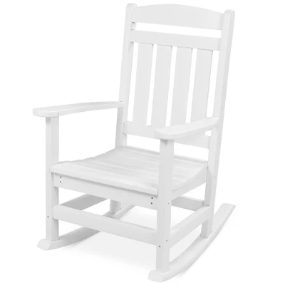 Best Choice Products All-Weather Rocking Chair, Indoor Outdoor HDPE Porch Rocker W/ 300lb Weight Capacity - Image 10