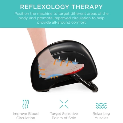 Best Choice Products Foot Massager Machine, Therapeutic Reflexology Massager W/ High-Intensity Rollers - Image 2