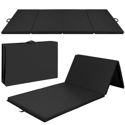 Best Choice Products 10ftx4ftx2in Folding Gymnastics Mat 4-Panel Exercise Workout Floor Mats W/ Handles - Image 7