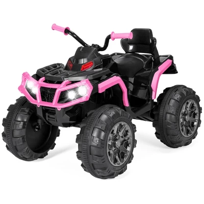 Best Choice Products 12V Kids Ride-On ATV Quad W/ Bluetooth, 3.7mph Max, Treaded Tires, LED Lights, Radio - Image 8